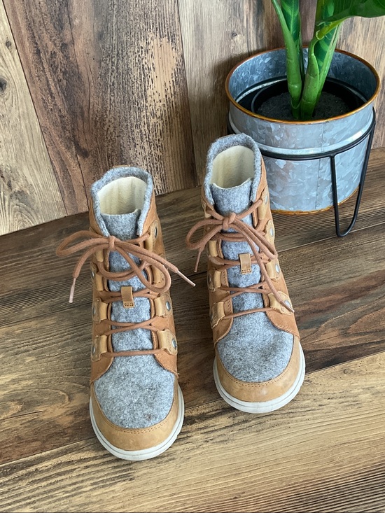 Sorel Shoes - Sorel Explorer Joan Waterproof Winter Ankle Boots NL3423-224 6.5     305B